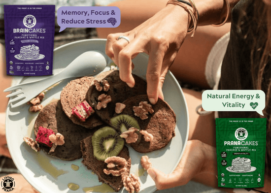 Functional Pancake & Waffle Mix Set 4 - pack - Living Prana