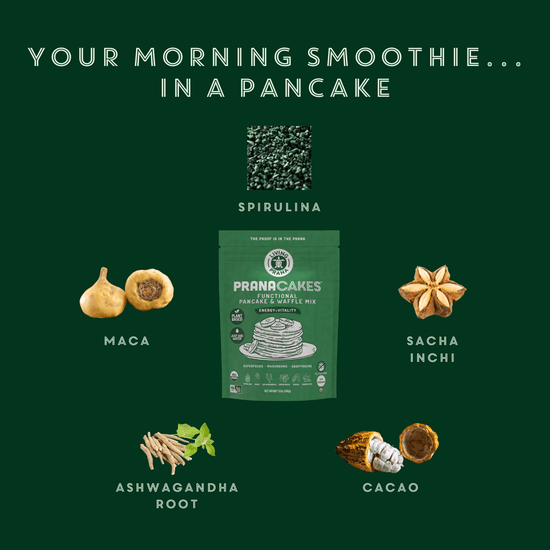 Functional Pancake & Waffle Mix Set 4 - pack - Living Prana